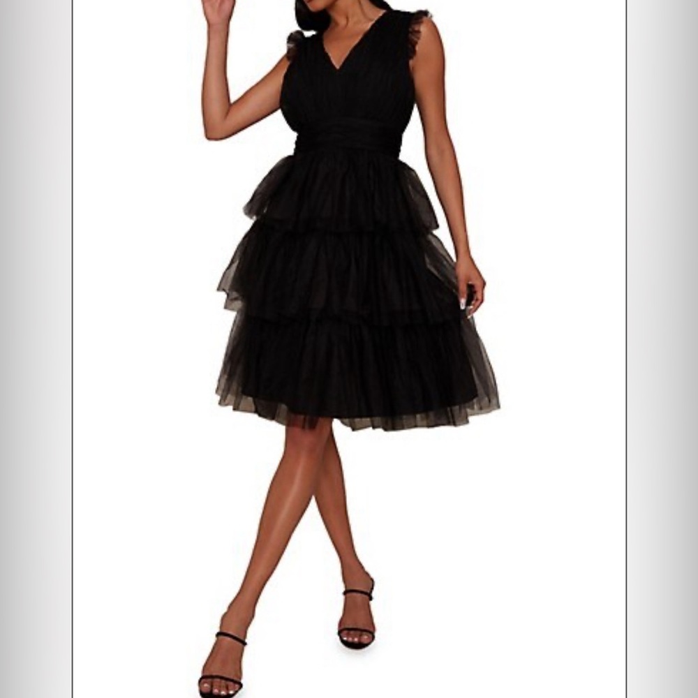 COPY - CHI CHI LONDON Tulle Layered dress